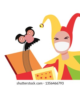 jester comic april fools