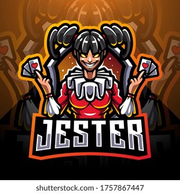 Jester Esport Mascot Logo Design