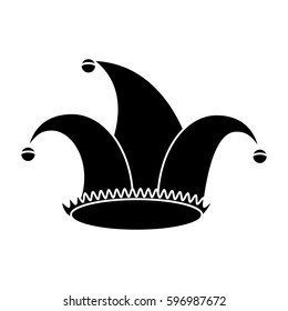 jester hat celebration ornament pictogram