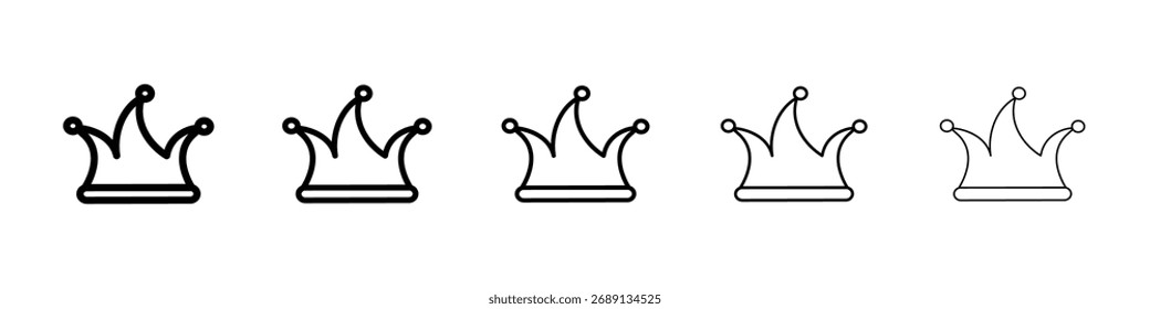 Jester hat icon Vector Art Illustration