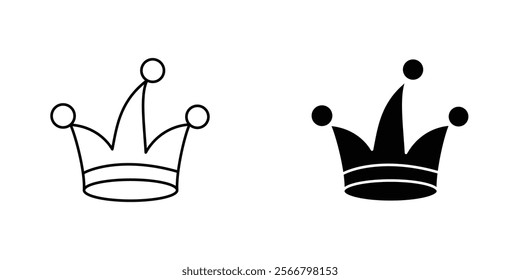 Jester hat icons pack for apps and web UI designs