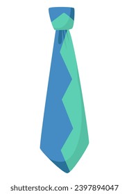 Jesters ties. Clown circus costume element. Funny holiday. Joker icon. Party color vector element