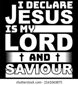 Jesus Bible verse and Cristian's Typography T-shirts Design