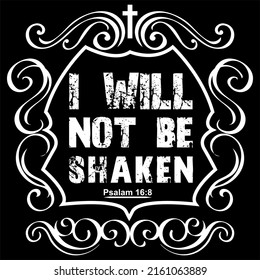 Jesus Bible verse and Cristian's Typography T-shirts Design