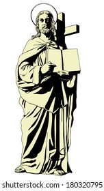 Jesus with a book