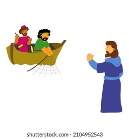 Jesus calls his first disciples