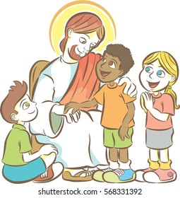 Jesus and the children