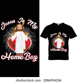 JESUS CHRISRMAS GIFT T-SHIRT.MERRY CHRISTMAS DESIGN .Typography vintage Design.Christmas Means Family - Christmas T-shirt Design, Vintages Tshirt, Vector,Happy Christmas Day Gift.
