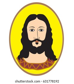 Jesus Christ Stock Vector (Royalty Free) 631778192 | Shutterstock