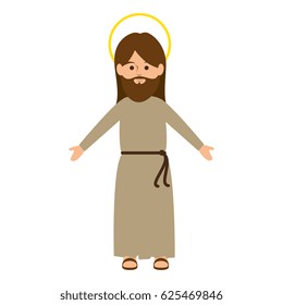 Jesus Christ Avatar Character Icon Stock Vector (Royalty Free ...