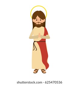 Jesus Christ Avatar Character Icon Stock Vector (Royalty Free ...