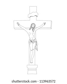  jesus christ in the cross