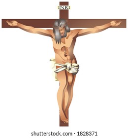 jesus christ in the cross