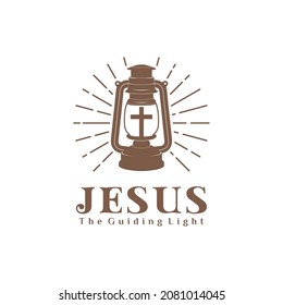 Jesus Christus Cross Lantern Illuminati Christian Church Logo Inspiration