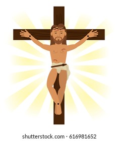 jesus christ crucified religious symbol