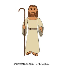 Jesus Christ cute cartoon