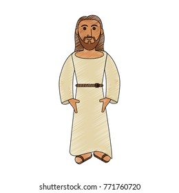 Jesus Christ cute cartoon
