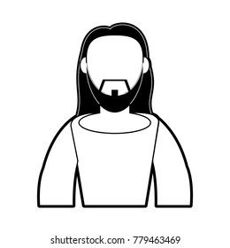 Jesus christ cute cartoon