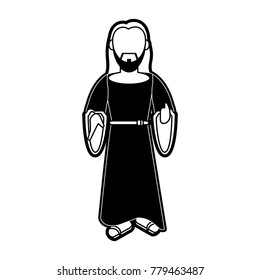 Jesus christ cute cartoon