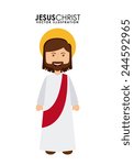 jesus christ design, vector illustration eps10 graphic