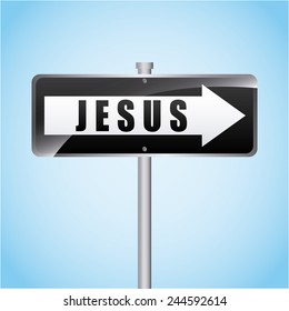jesus christ design, vector illustration eps10 graphic