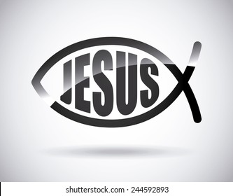 jesus christ design, vector illustration eps10 graphic