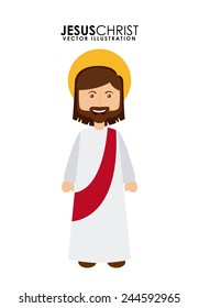 jesus christ design, vector illustration eps10 graphic