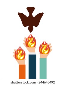 jesus christ design, vector illustration eps10 graphic