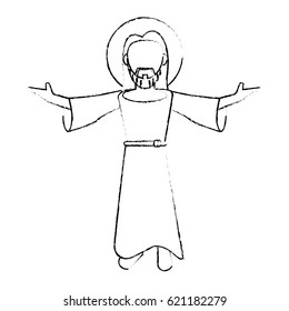 jesus christ devotion sacrifice image sketch