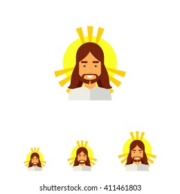 Jesus Christ flat icon