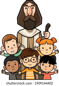 Jesus Christ loves all children.