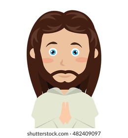 jesus christ man cartoon