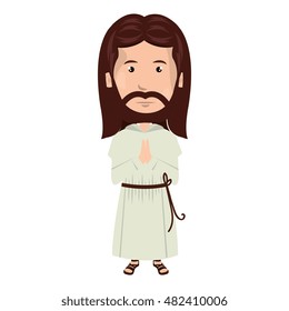 jesus christ man cartoon