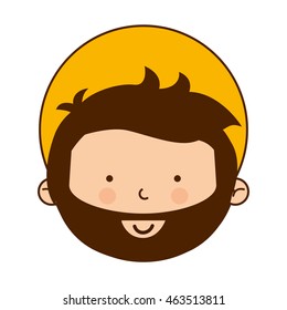 jesus christ man icon vector isolated graphic
