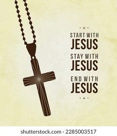 Jesus Christ Quotes, Prayers, Start, Blessings, Holy Week, Good Friday, Easter Vector templates
