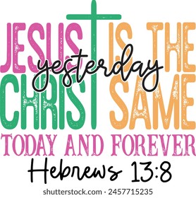 Jesus Christ Is The Same Yesterday, Today and Forever