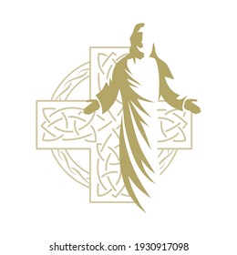 Jesus Christ, son of God, vector