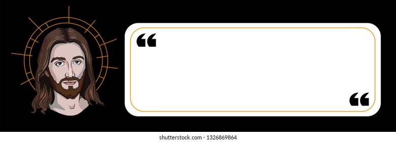 Jesus Christ. Text quote