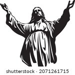 Jesus Christ Vector Illustration 