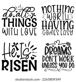 Jesus Christian SVG And T-shirt Design Bundle, Jesus Christian SVG Quotes Design t shirt Bundle, Vector EPS Editable Files, can you download this Design Bundle.