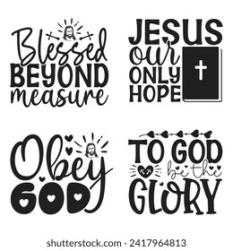 Jesus Christian T-shirt Design Bundle, Jesus Christian Quotes Design t shirt Bundle, Vector EPS Editable Files, can you download this Design Bundle