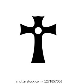 Jesus cross vector design illustration.