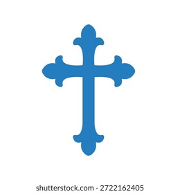 Jesus Cross Vector icon which can easily modify or edit
