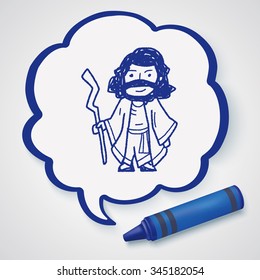 Jesus doodle
