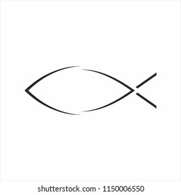 Jesus Fish Logo Images, Stock Photos & Vectors | Shutterstock