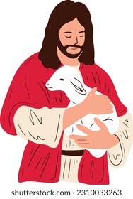 Jesus the Good Shepherd Illustration