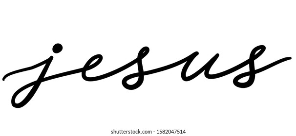 11,088 Jesus word vector Images, Stock Photos & Vectors | Shutterstock