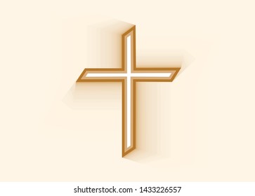 Jesus Holy Christ Symbol background vector illustration