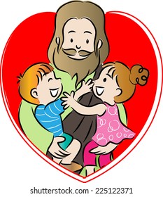 Jesus and kids