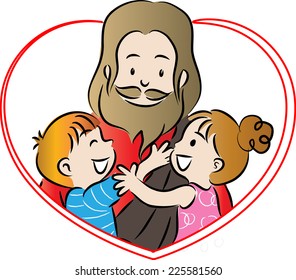 Jesus and kids